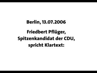 KATEGORIE 1: Klartext aus Berlin - Butter. Agentur f�r Werbung GmbH - Auftraggeber: SPD Berlin