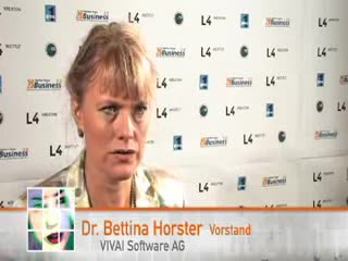 Interview mit Dr. Bettina Horster, Vorstand der VIVAI Software AG